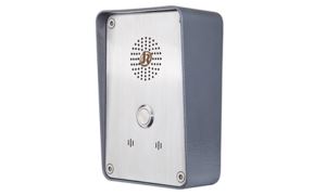 Station d'assistance pour centre commercial résistante au vandalisme JR304-SC