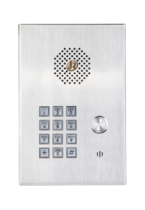 Téléphone mains libres robuste pour salle blanche JR308-FK