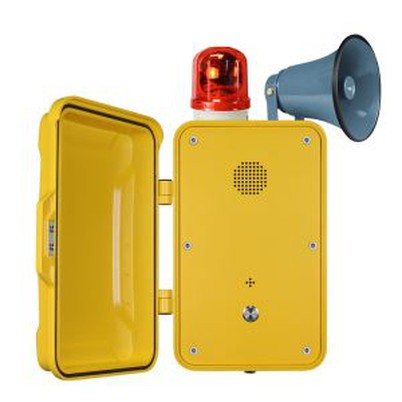 Téléphone industriel avec haut-parleur et balise JR102-SC-HB